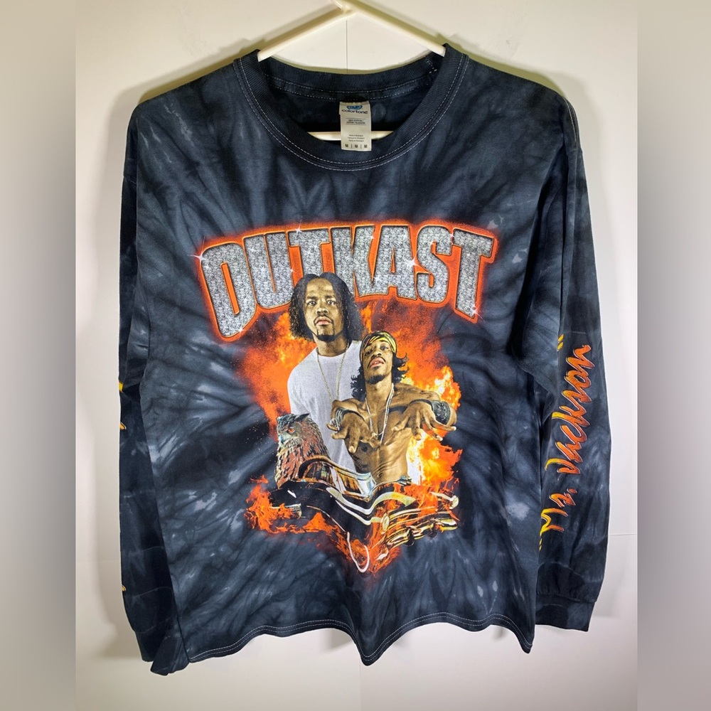 Modern outkast longsleeve tie dye shirt
